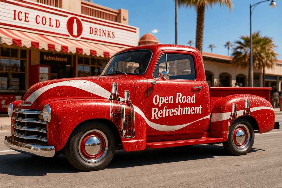Delivery Fleet vehicle wrap