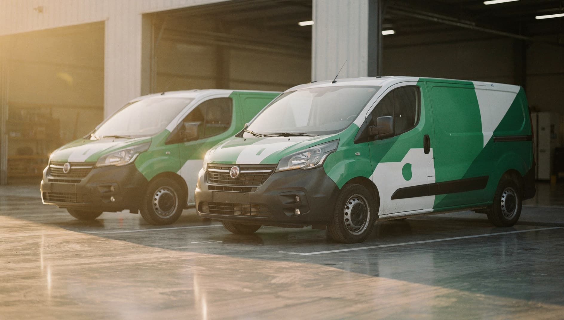 Delivery vans