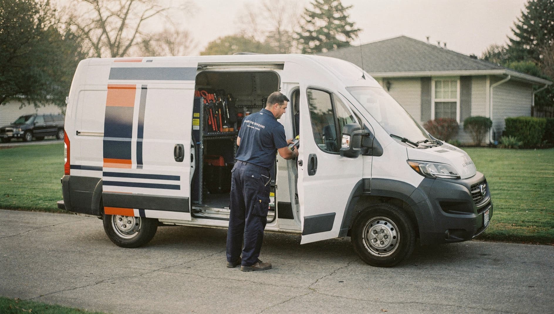 HVAC fleet wraps